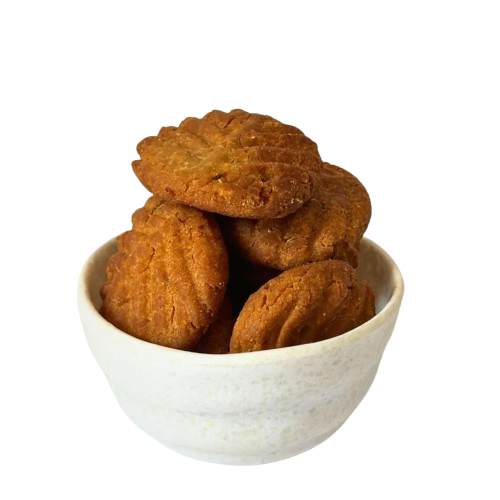 BiharSe Premium Thekua – Coconut & jaggery | Authentic Traditional Snack | Pack of 1 ( 250g )