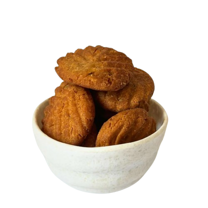 BiharSe Premium Thekua – Coconut & jaggery | Authentic Traditional Snack | Pack of 1 ( 250g )